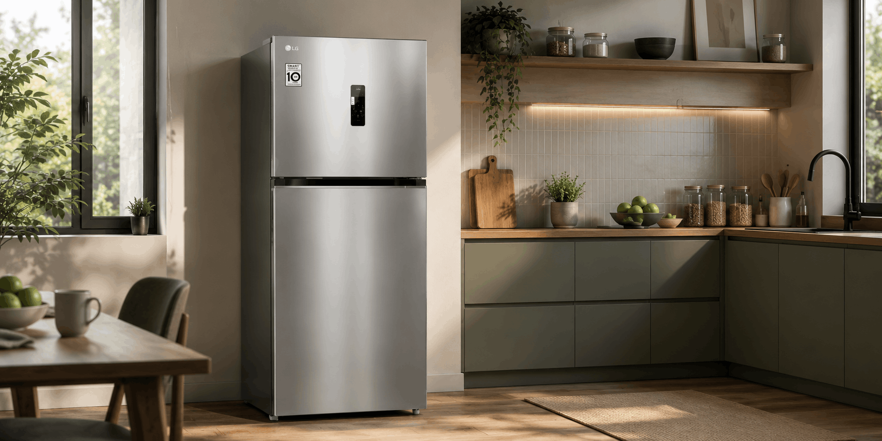 Réfrigérateur Inverter LG GL-B452PFBQ 461Litres NoFrost - Silver